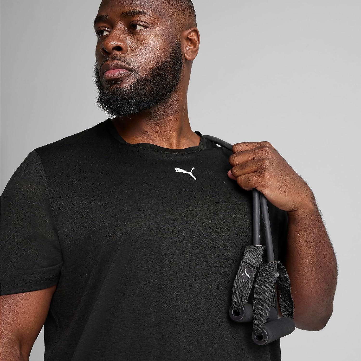 Thumbnail 6 de PUMA Mens TAD Essentials Heather Cat Tee
