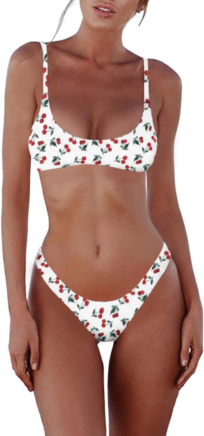 Thumbnail 6 de Women's scoop neck thong bikini swimsuit