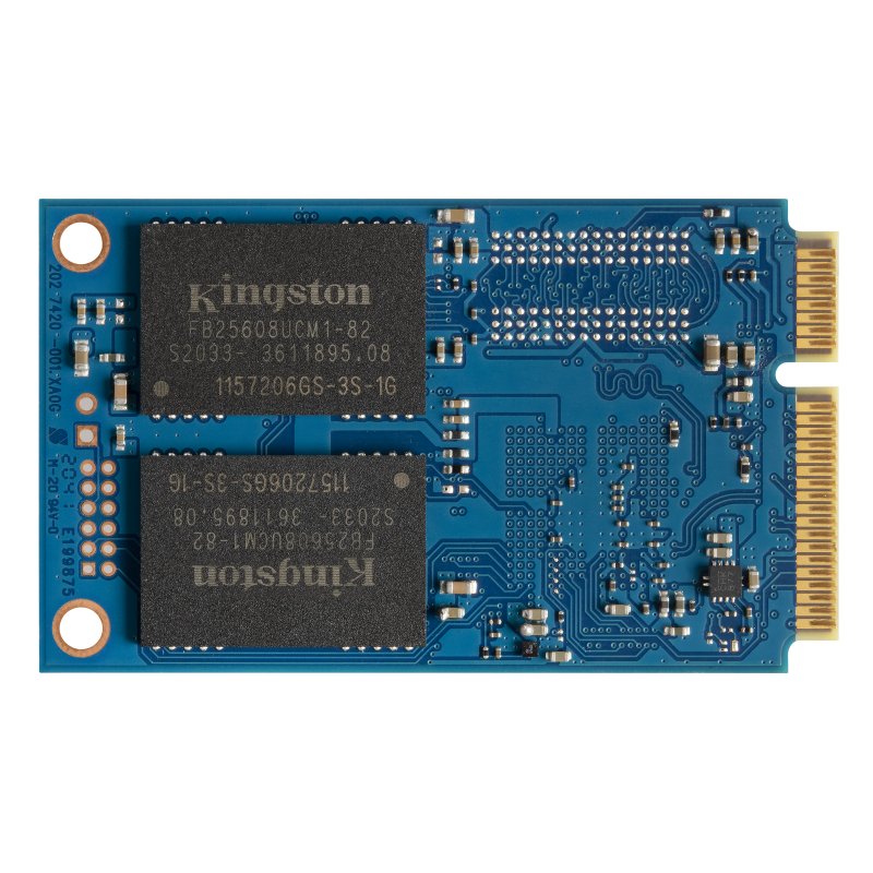 Thumbnail 1 de Kingston KC600 SSD 512GB SATA3 mSATA 3D TLC NAND: rendimiento fiable para PC y portátil
