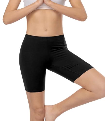 Thumbnail 1 de wirarpa Anti Frottement Cuisse Femme Short sous Robe Panty Coton Shorty Lot de 4 Multicolore XL