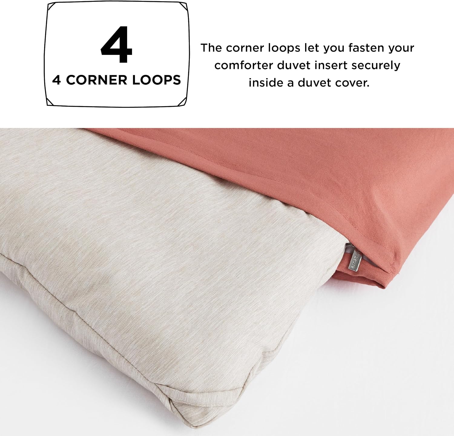 Detalle de Bedsure Twin Comforter Set, Twin XL