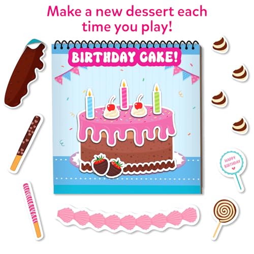 Thumbnail 5 de Skillmatics Peelies – Dessert Chef: Reusable Sticker Activity Book for Kids