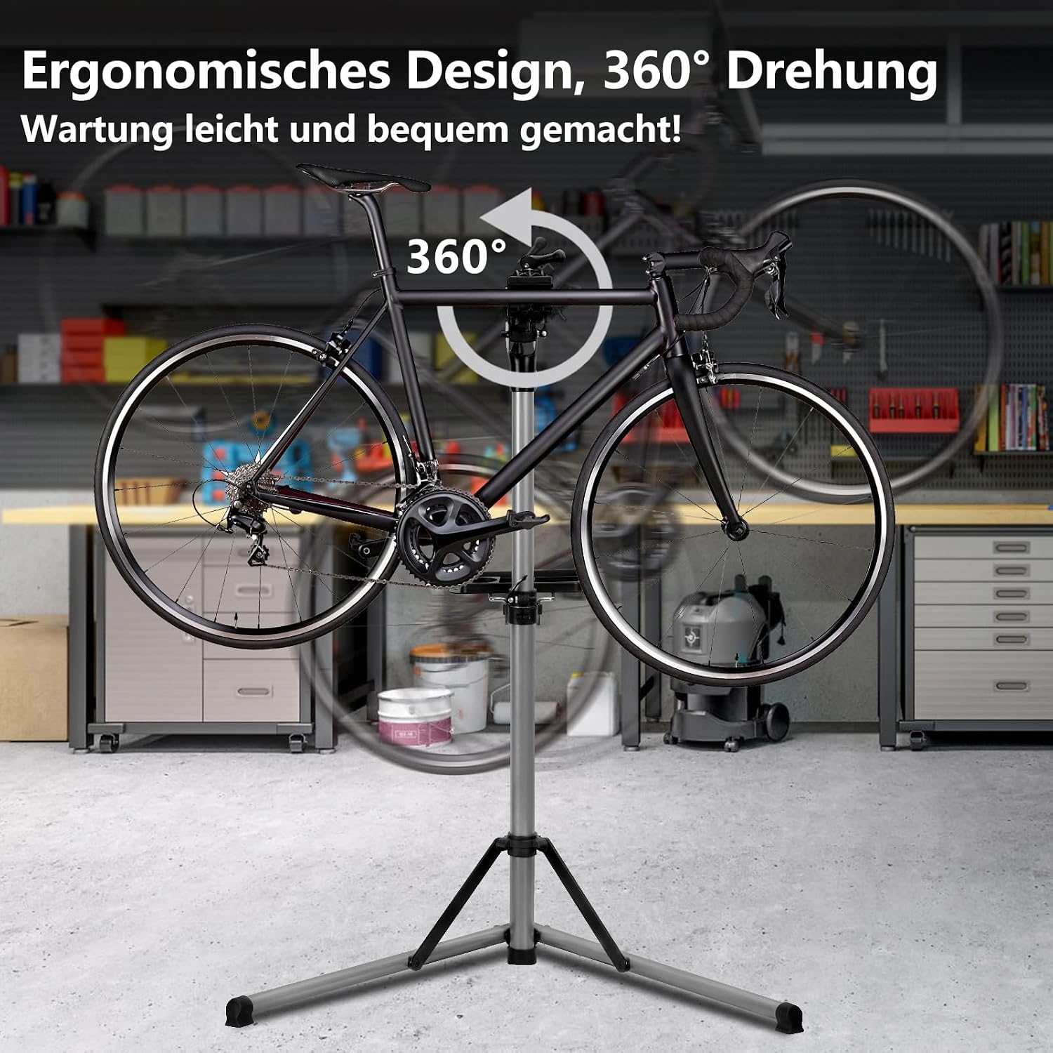 Detalle 2 de Urban Deco Fahrrad-Montageständer 50 kg
