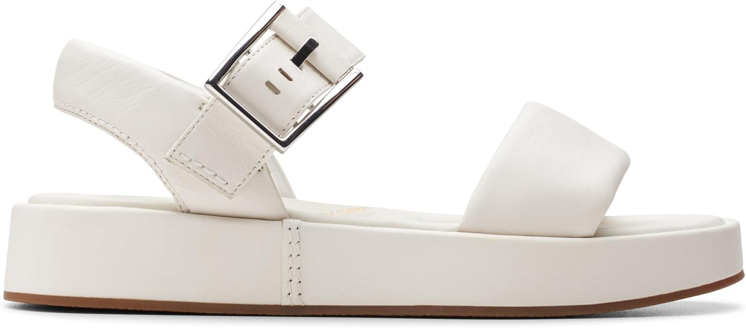 Detalle de Clarks Alda Strap Sandalia 41 EUR off white