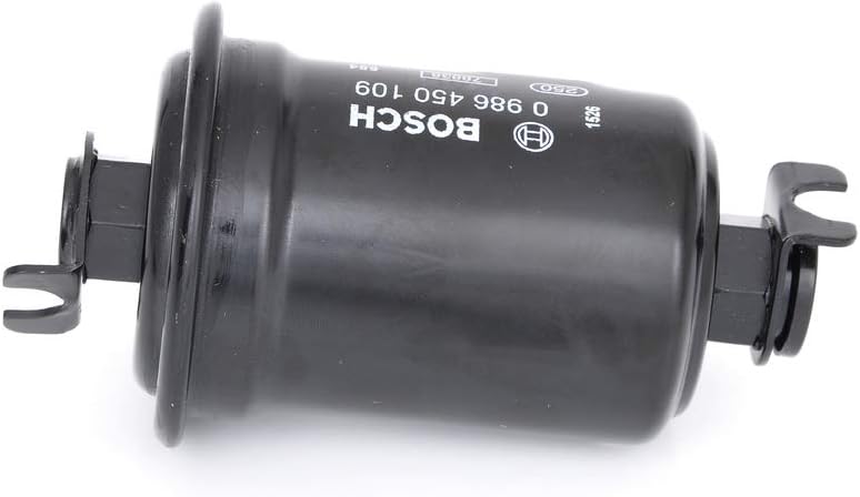 Detalle de Bosch F0109 Filtre à Carburant Essence – séparation des particules et protection du système d'injection
