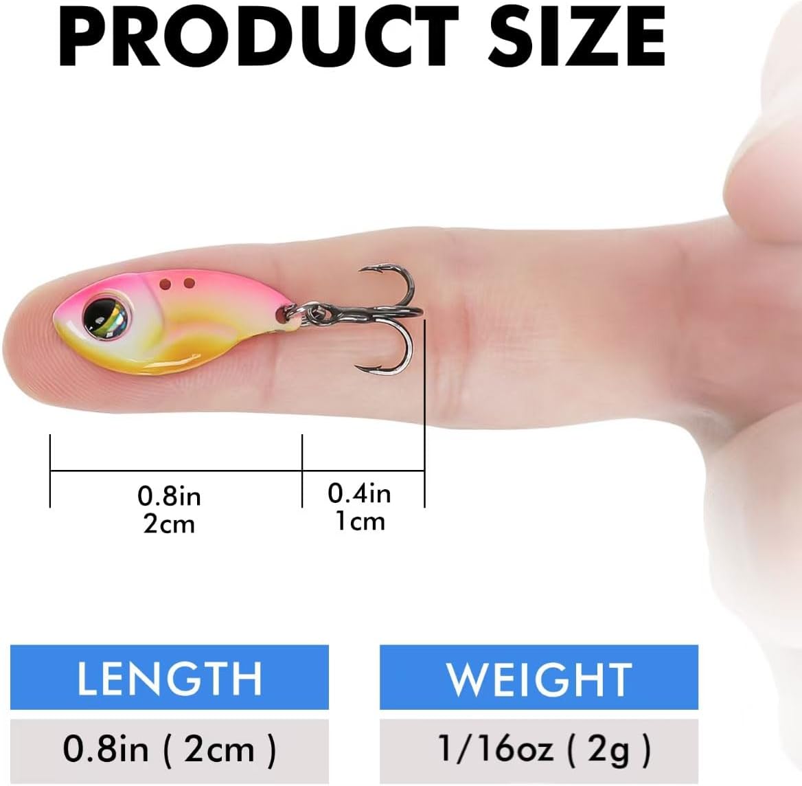 Thumbnail 1 de TRUSCEND Easy Catch Vibe Spinner mit BKK-Haken – Vielseitiger Vibrierender Jig-Spinner