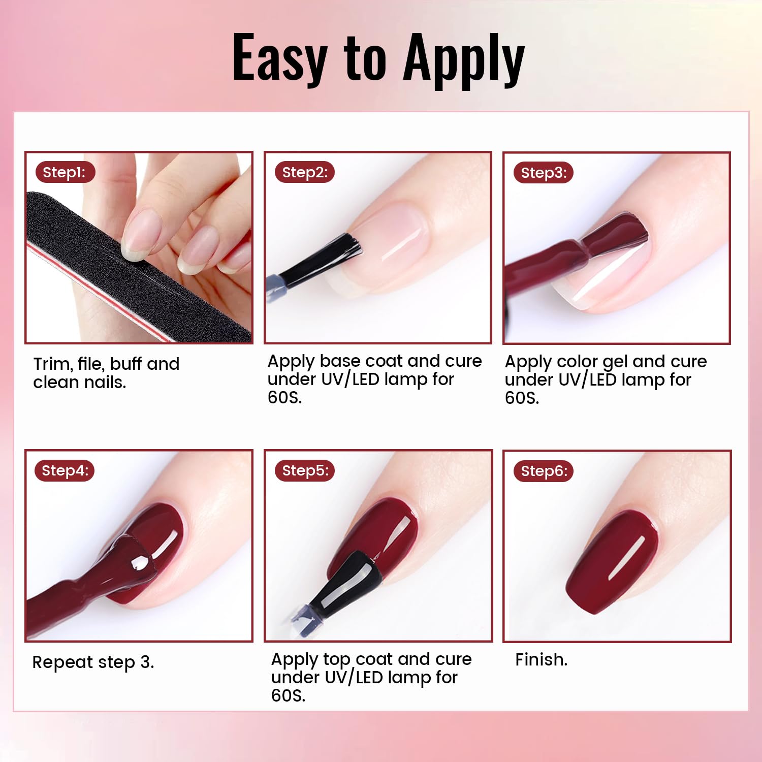 Thumbnail 6 de JODSONE Gel Nail Kit with UV Lamp