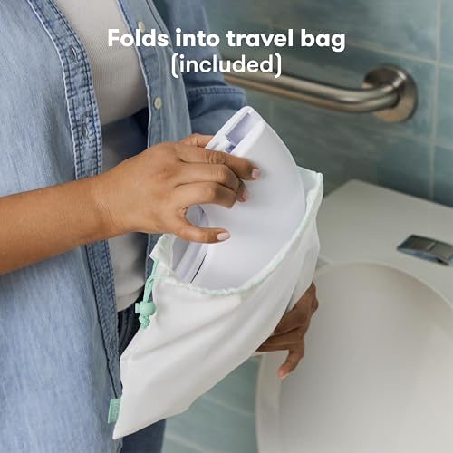 Detalle de Frida Baby Fold-and-Go Potty Seat: Portable, non-slip travel potty for on-the-go parents