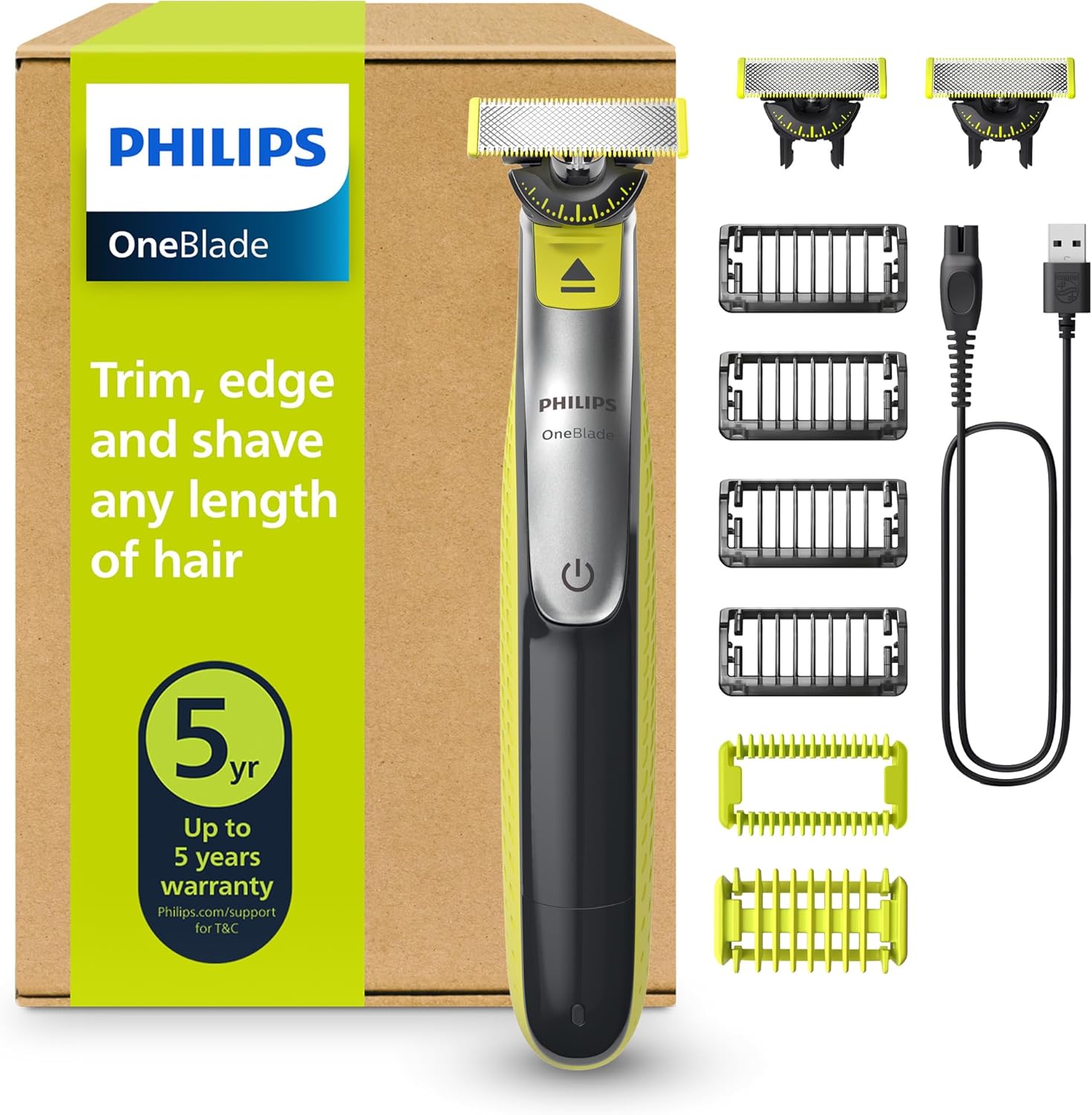 Detalle de Philips OneBlade 360 Authentique QP2834/31 12 000 mvt/min