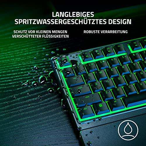 Detalle de Razer Ornata V3 X – Flache Membran-Tastatur mit Chroma RGB im DE-QWERTZ-Layout