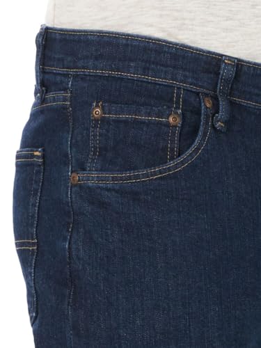 Thumbnail 5 de Wrangler Authentics Mens Jeans – Regular Straight Fit, Dark Indigo