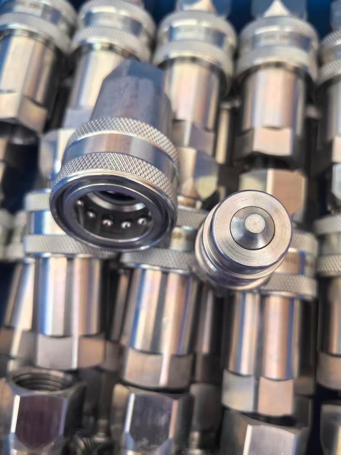 Detalle de QRC-HTC Iso-a 1/2 Inch Bsp Hydraulic Quick Coupler, Carbon Steel, Pressure-Lock