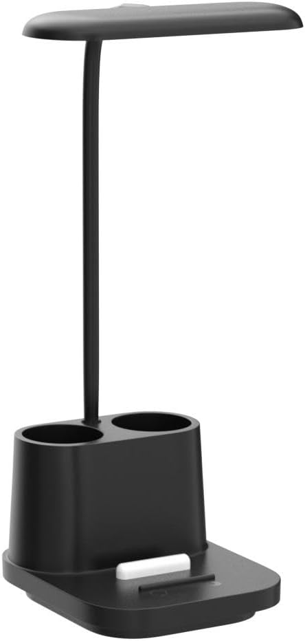 Detalle 2 de Schreibtischlampe Kinder mit 60 dimmbaren LEDs, Touch, USB-Anschluss & 360° Schwanenhals
