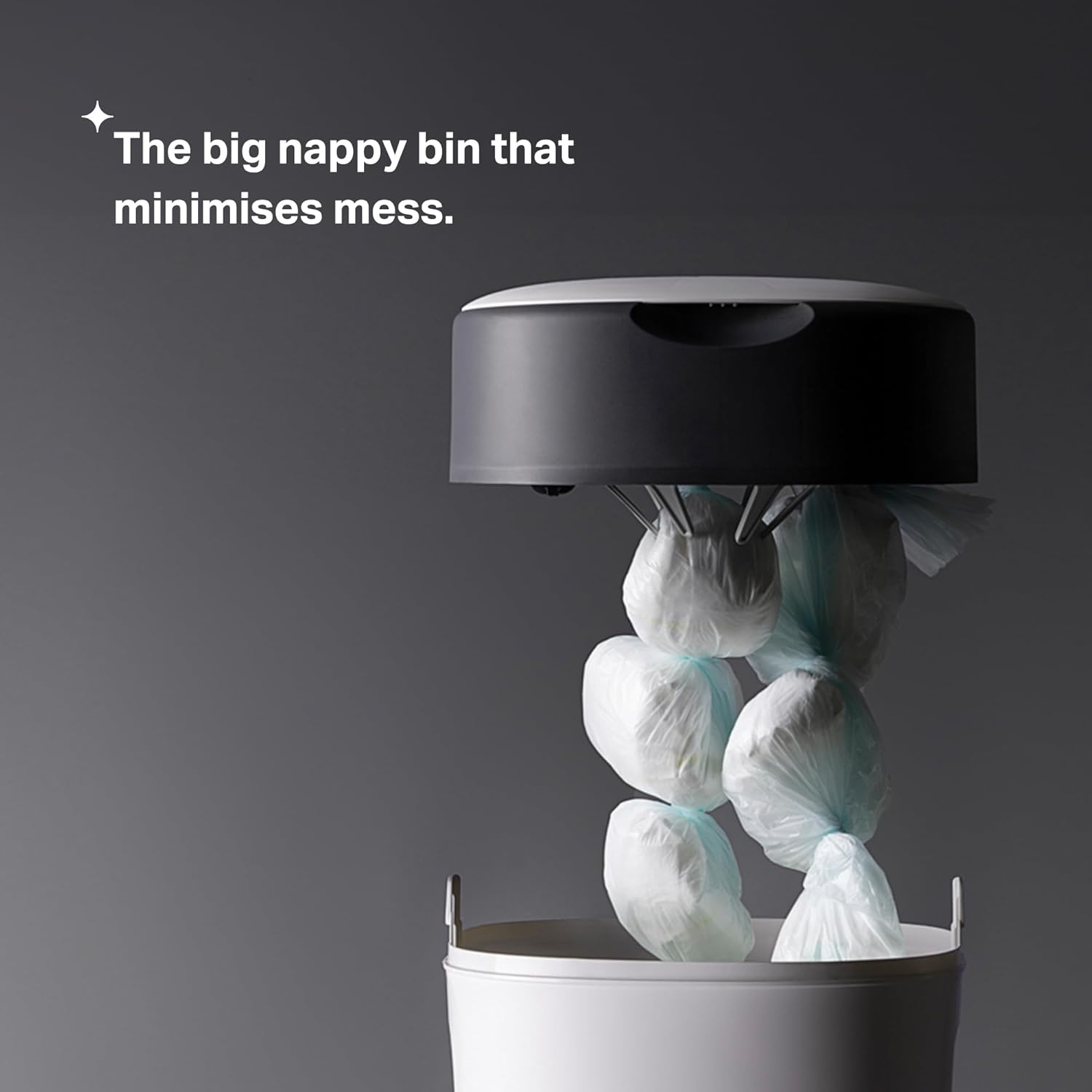 Detalle de Tommee Tippee Twist & Click Nappy Bin XL review