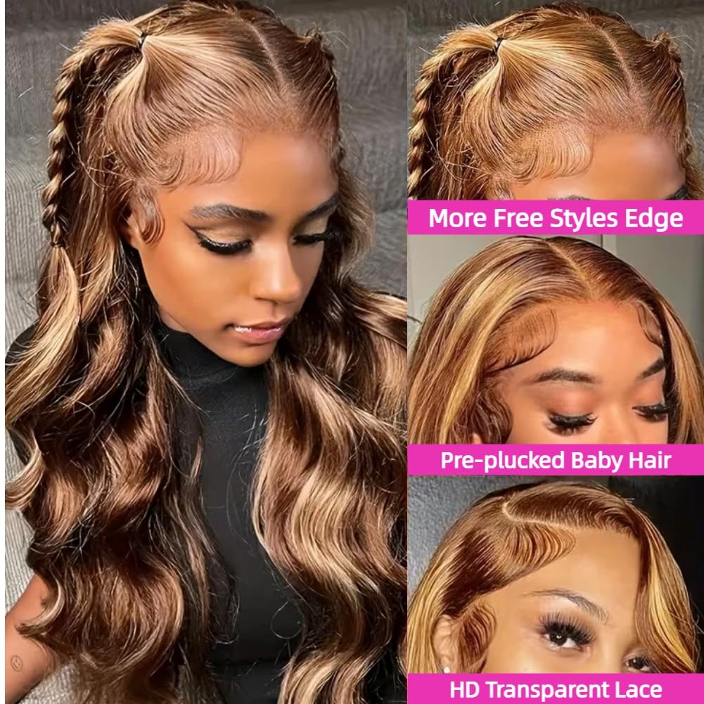 Detalle de Human Hair Lace Front Wig 13x6