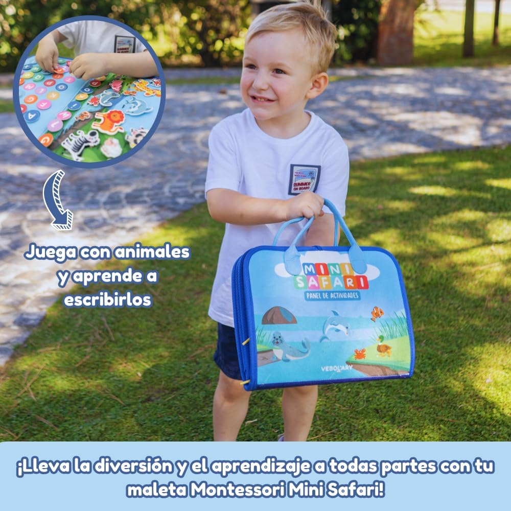 Thumbnail 2 de Vebolary Busy Board Montessori: Juguete Educativo 🧠 para niños