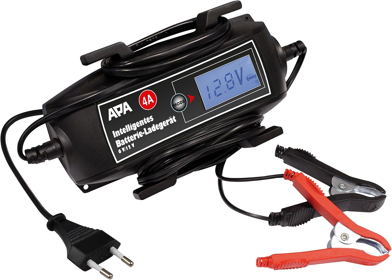 Thumbnail 4 de EUFAB 16615 Intelligentes Batterieladegerät, 6/12 V, 4 A – IP65, LCD