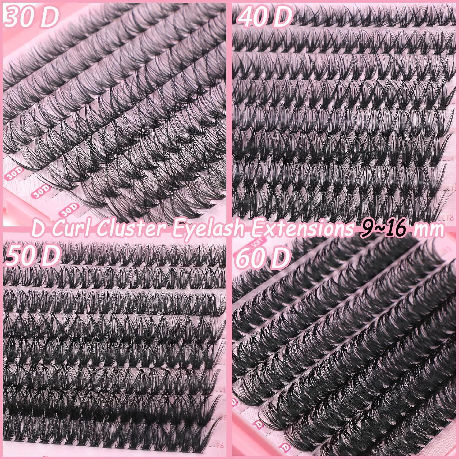 Thumbnail 3 de Lash Clusters Kit 640 pcs ๐