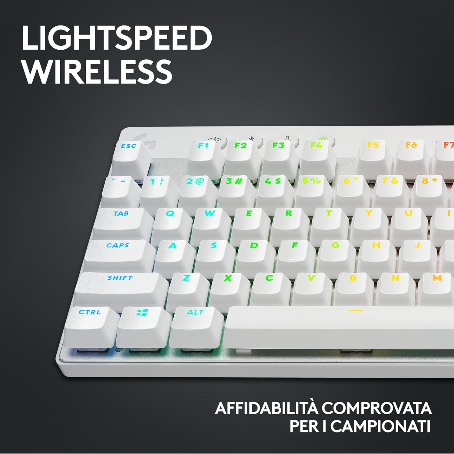 Thumbnail 2 de Logitech G PRO X TKL LIGHTSPEED tastiera gaming wireless US International ⌨