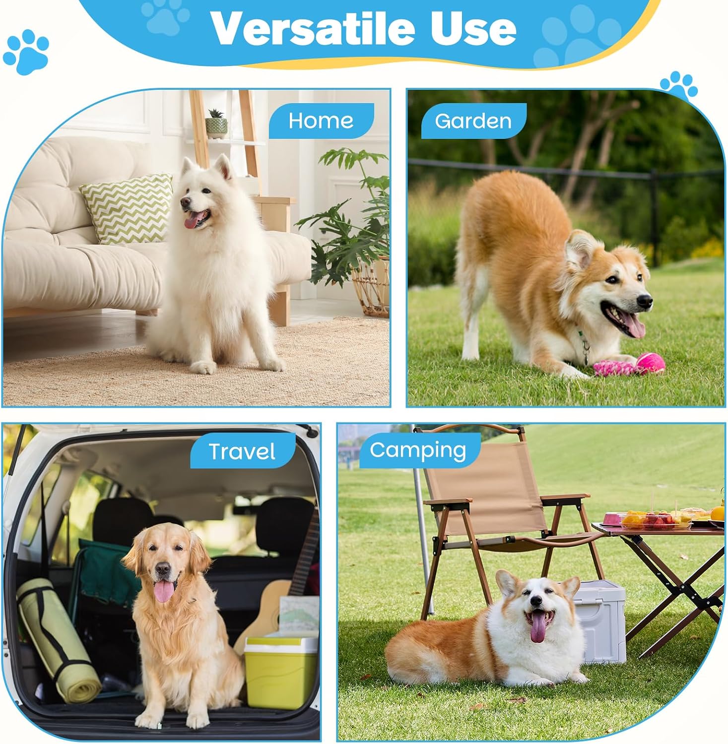 Thumbnail 6 de Zivacate Hundenapf erhöht – 6-fach höhenverstellbar, neigbar, 2 Edelstahl-Näpfe plus Fressverlangsamung