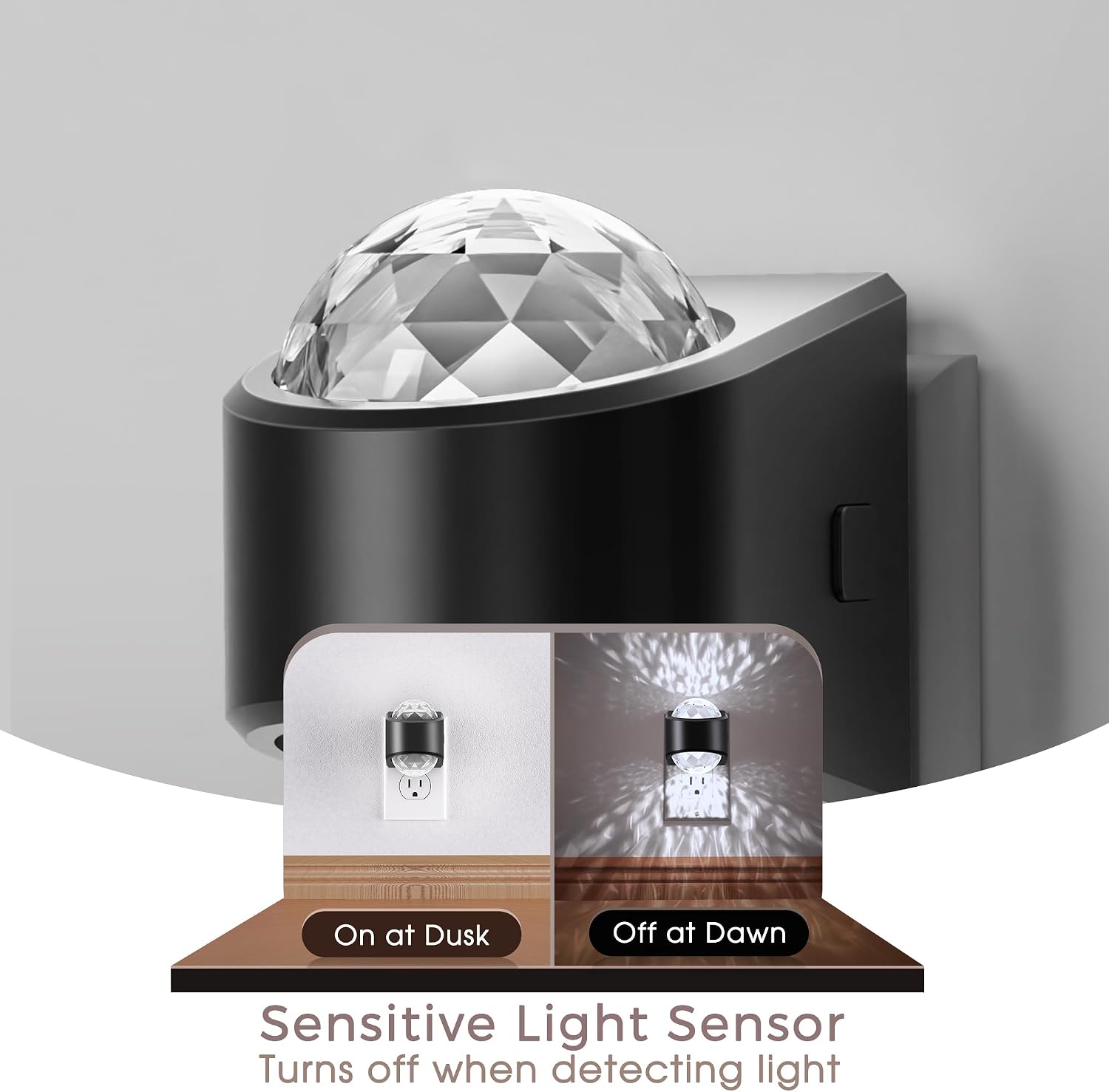 Detalle 2 de Briignite Plug-In Night Light, Plastic