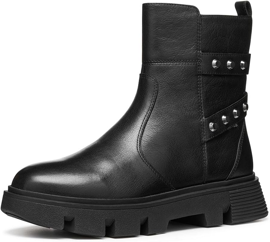 Detalle de Geox Femme Vilde Bottines à la Cheville — respirantes et confortables