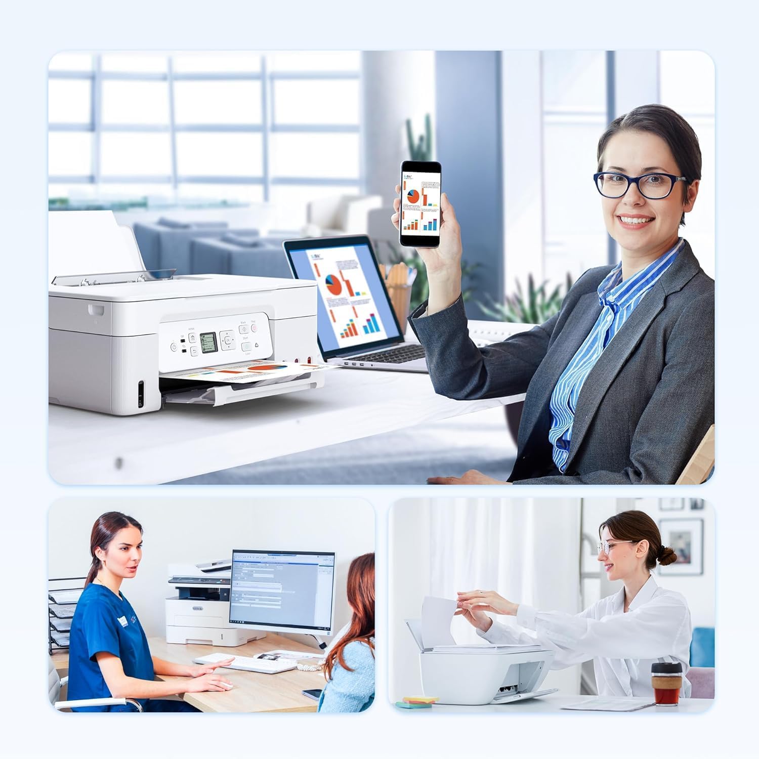 Thumbnail 6 de LxTek TN248XL Toner-4er-Pack für Brother (TN248XL Schwarz, Cyan, Magenta, Gelb) – kompatibel mit MFC/DCP/DCP-L/HL-Modellen