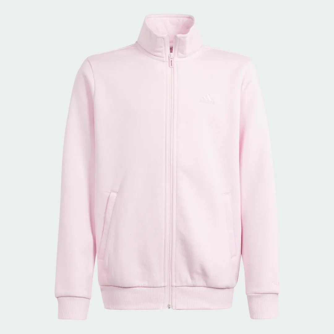 Detalle de Chándal ALL SZN Graphic (Adolescentes) de Adidas: estilo Rosa para empezar la temporada