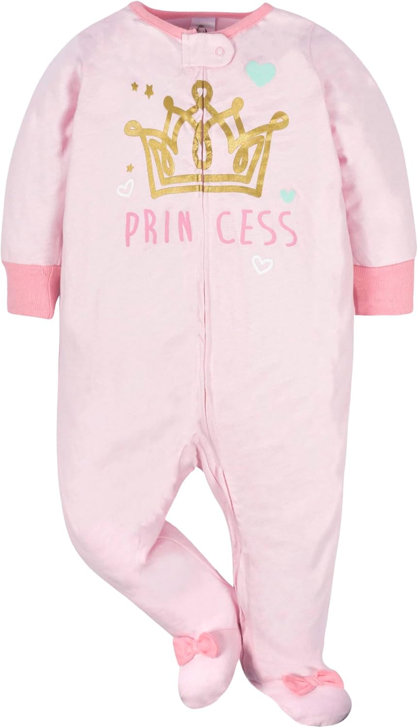 Thumbnail 3 de Gerber Sleep 'N Play 4 Pack: tutine con piedi per neonato e bambino