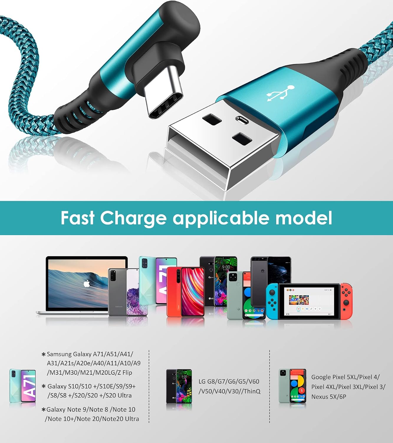 Thumbnail 5 de AviBrex USB-C Kabel 3.1A 3 m
