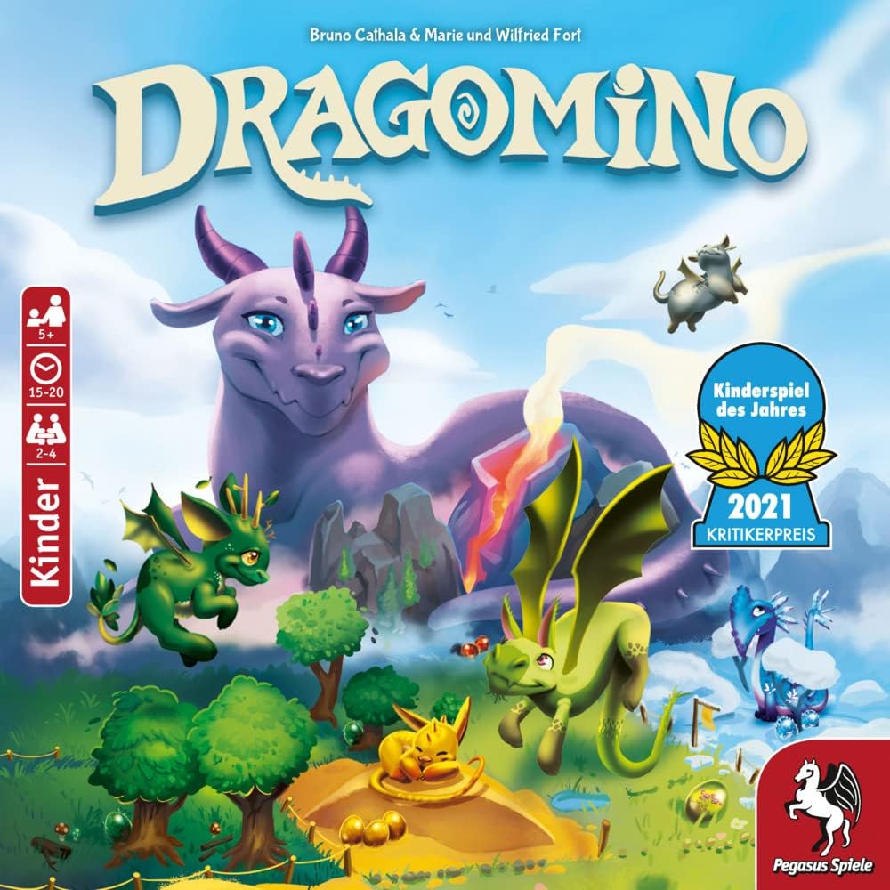 Detalle de Pegasus Spiele 57111G Dragomino 15–20 Min. 🎲