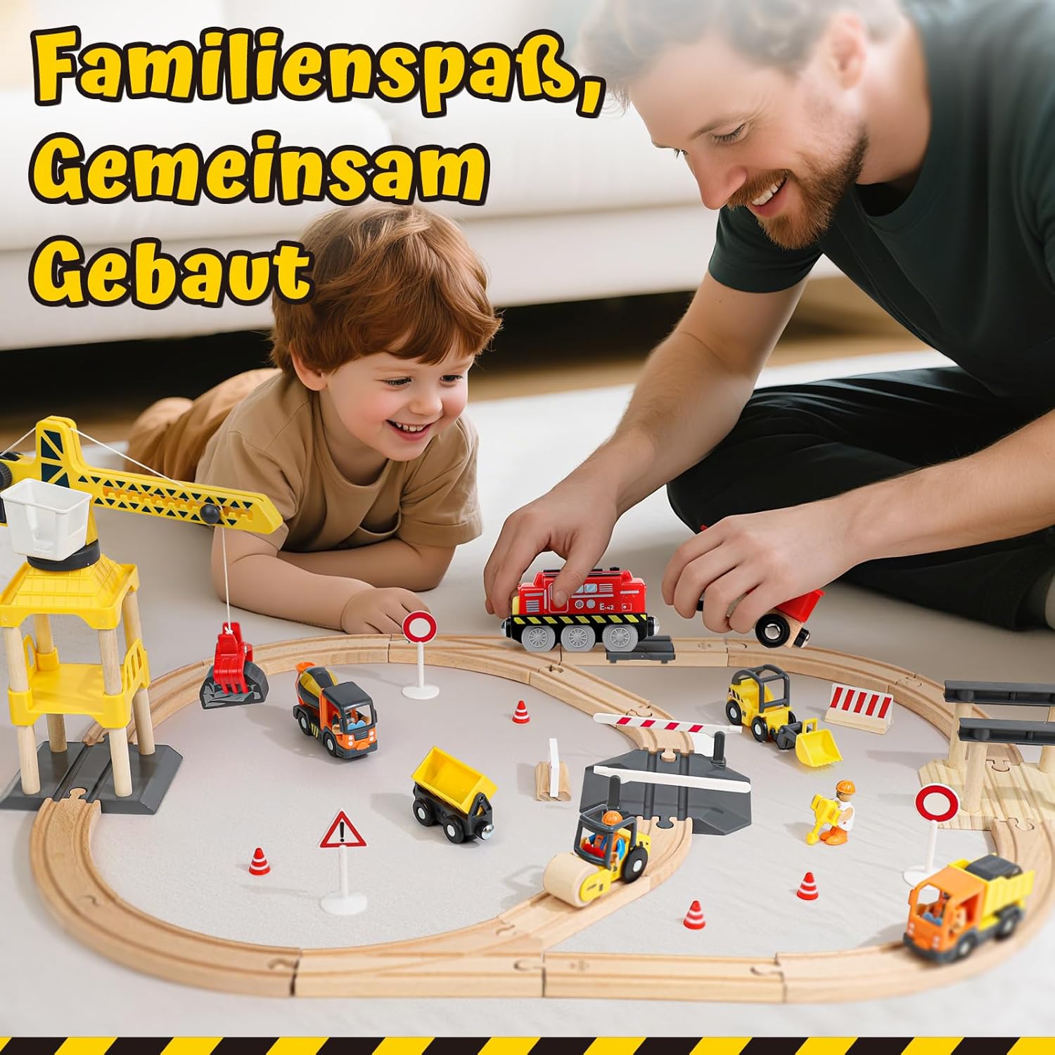 Thumbnail 6 de Lehoo Castle Holzeisenbahn 68-teilig