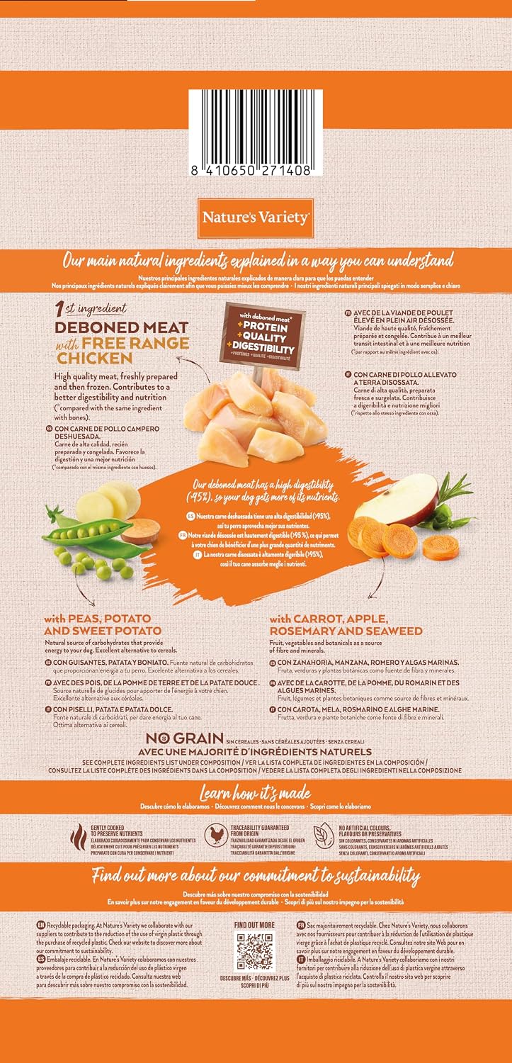 Detalle 2 de Nature's Variety No Grain Mini con Pollo