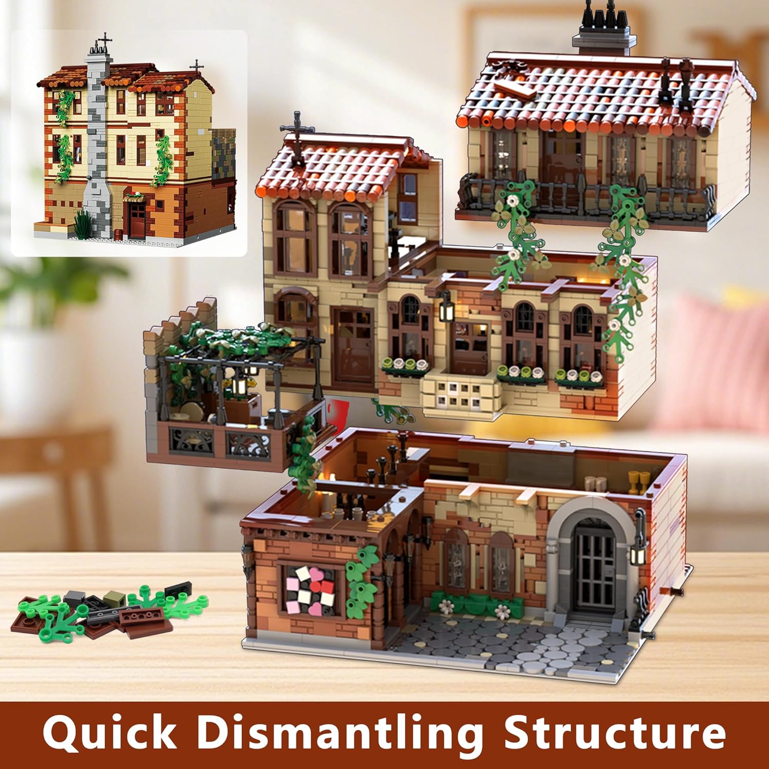 Thumbnail 4 de kiothdre Kit maison balcon 3800 pièces 📷