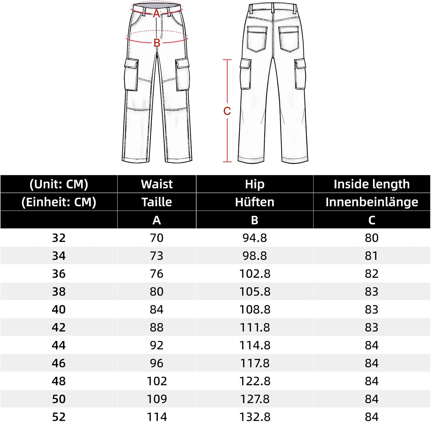 Detalle de WORK IDEA werkbroek voor dames, slim fit stretch met Cordura-stof