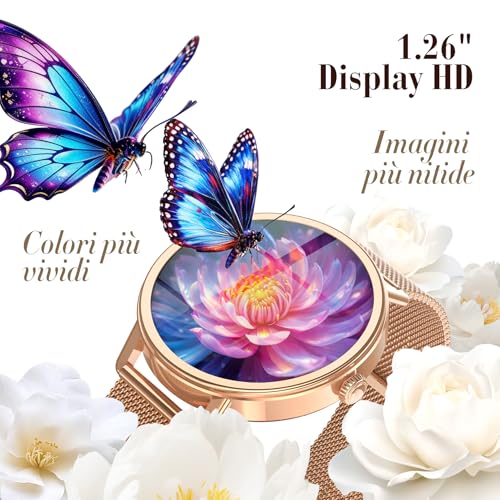 Thumbnail 4 de Baolubao smartwatch donna con chiamate Bluetooth e due cinturini