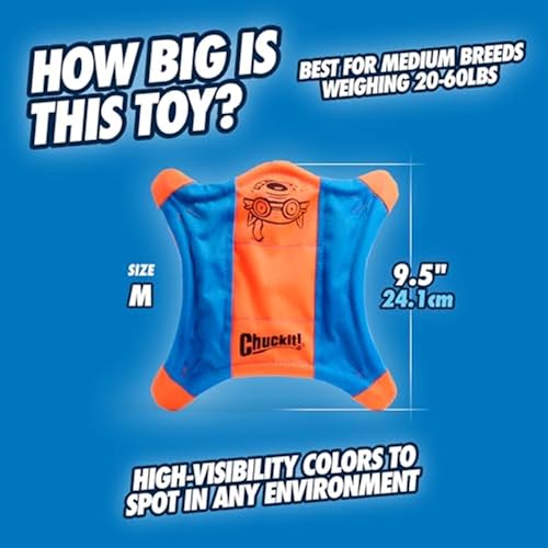 Thumbnail 3 de Chuckit Flying Squirrel, frisbee flottant taille M