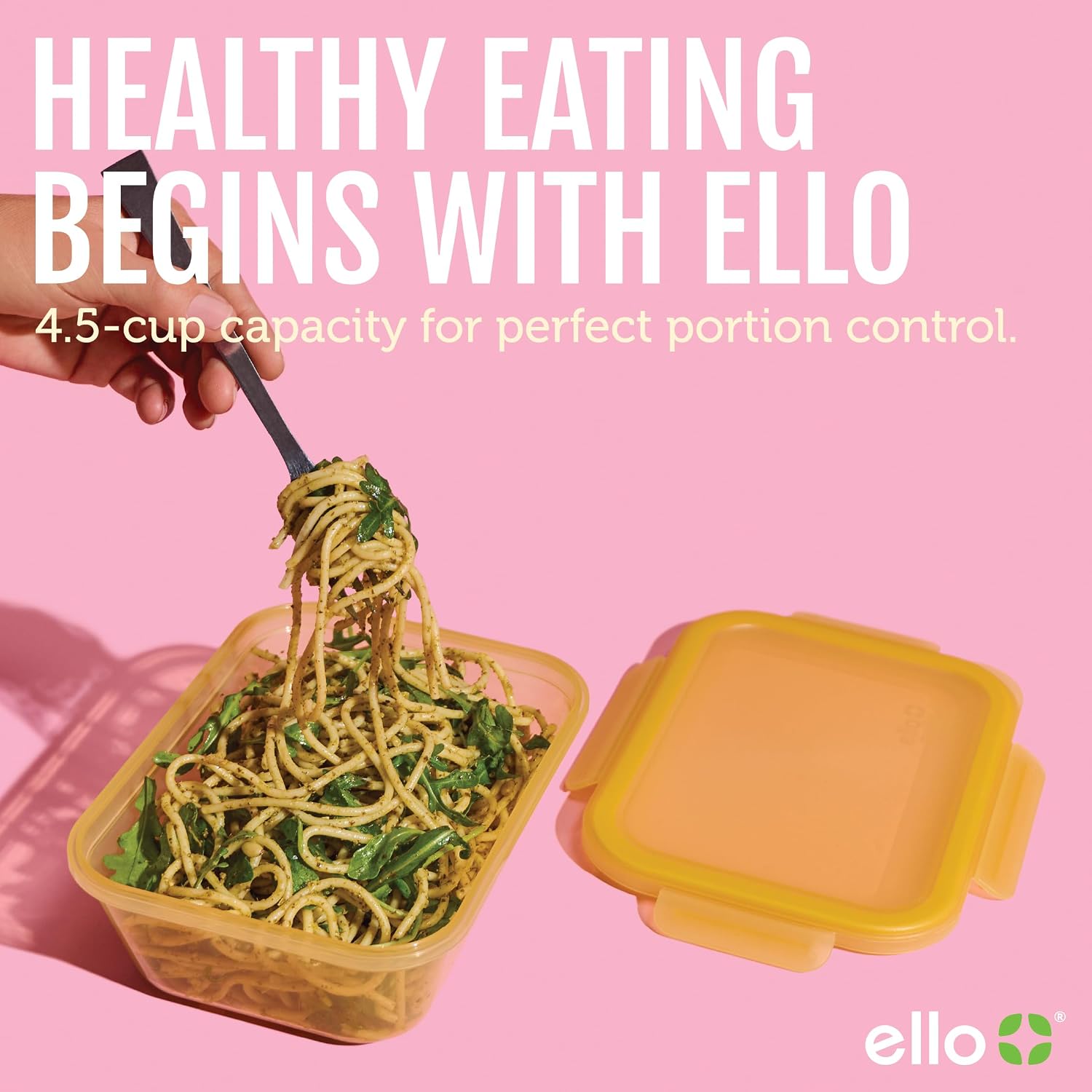 Thumbnail 3 de Ello Snap & Nest 10-Piece Meal Prep Set 🍱