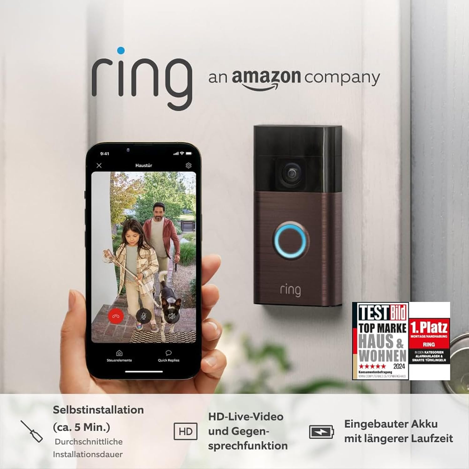 Thumbnail 1 de Ring Akku-Videotürklingel 3. Gen.