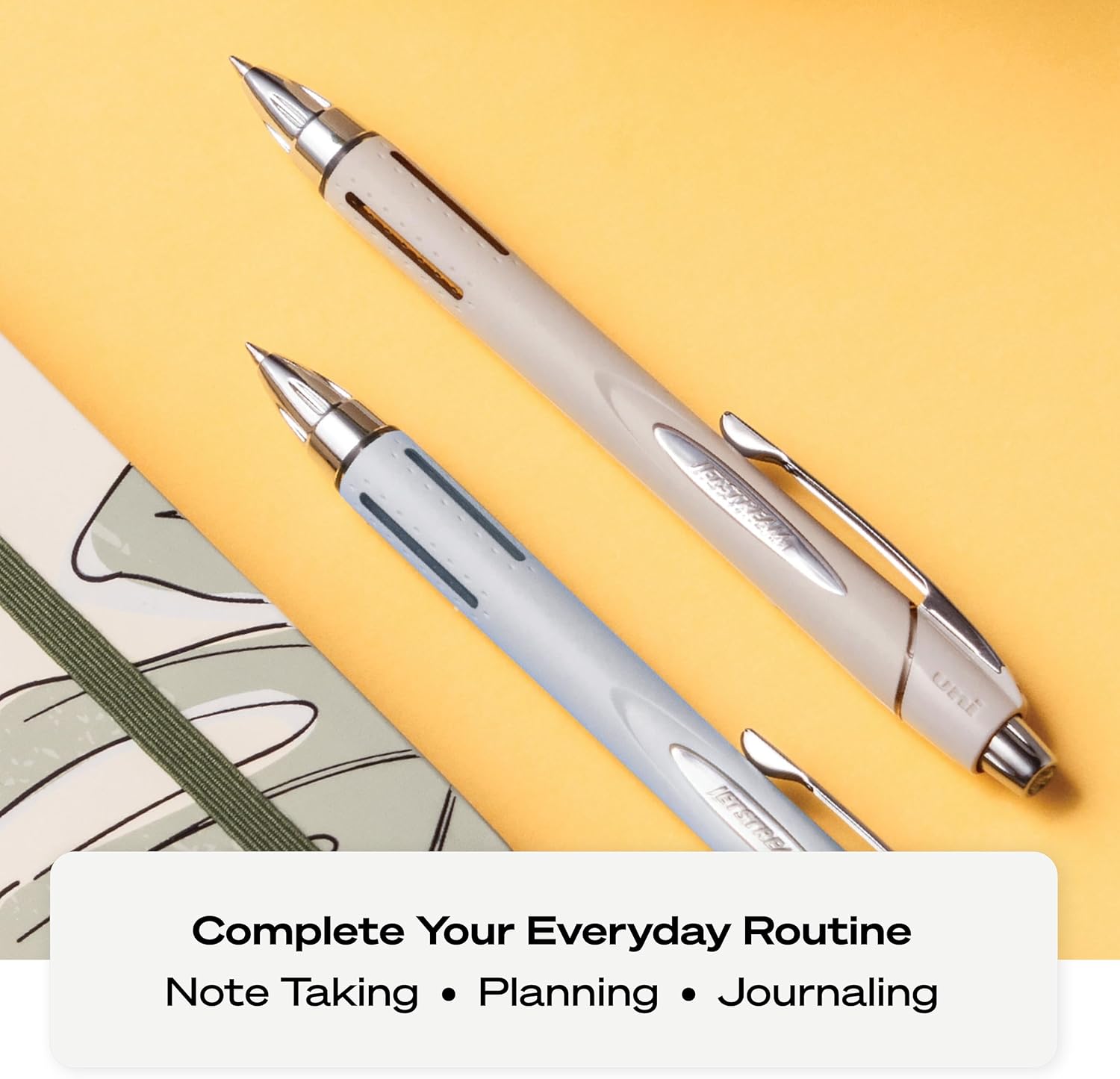 Thumbnail 5 de uni-ball Jetstream RT 0.7mm black fine pens Pack of 4 🖊️