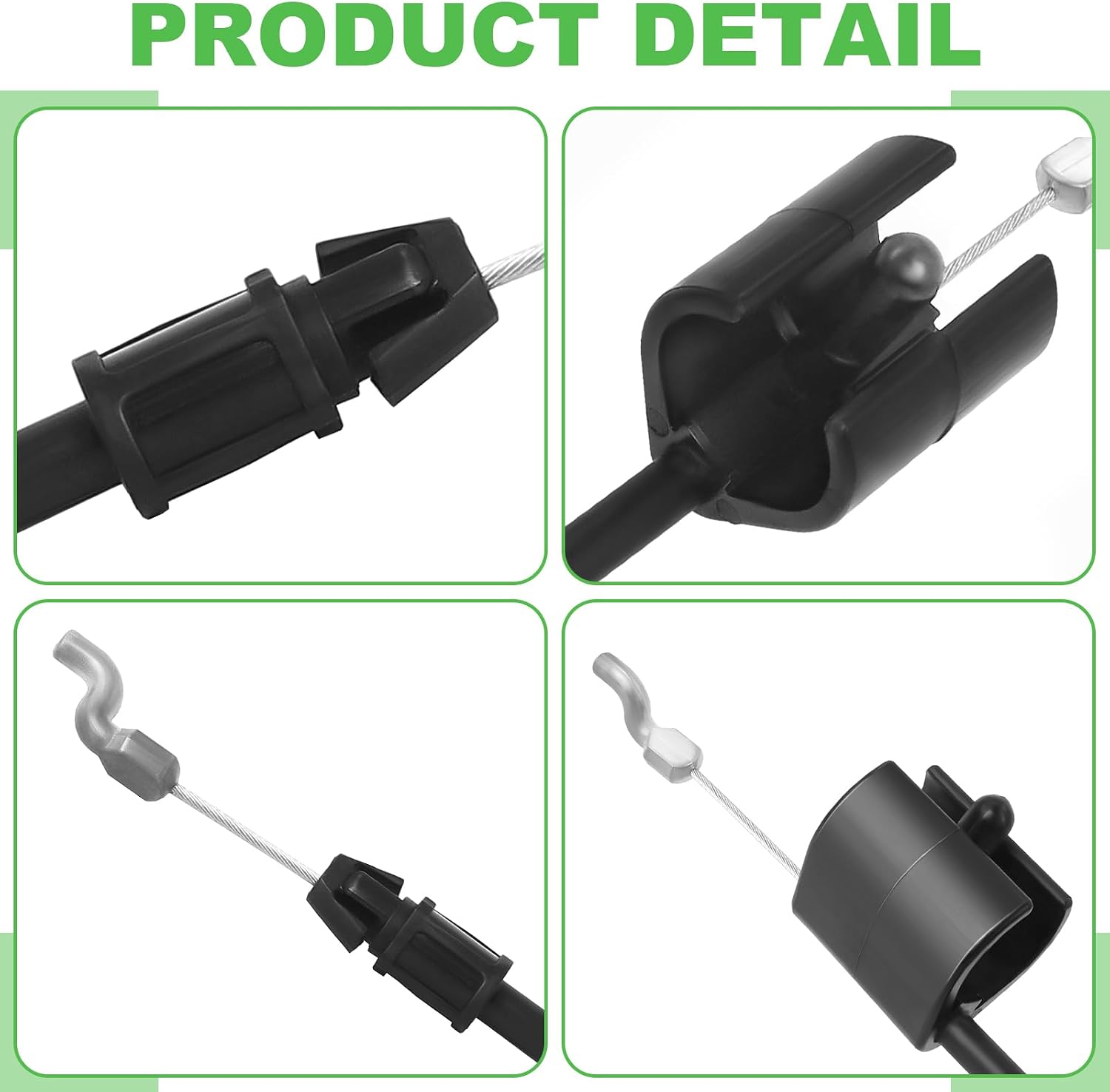 Detalle 1 de 183281/532183281 Engine Zone Control Cable with Z-Bends, 53-1/2-Inch Cable