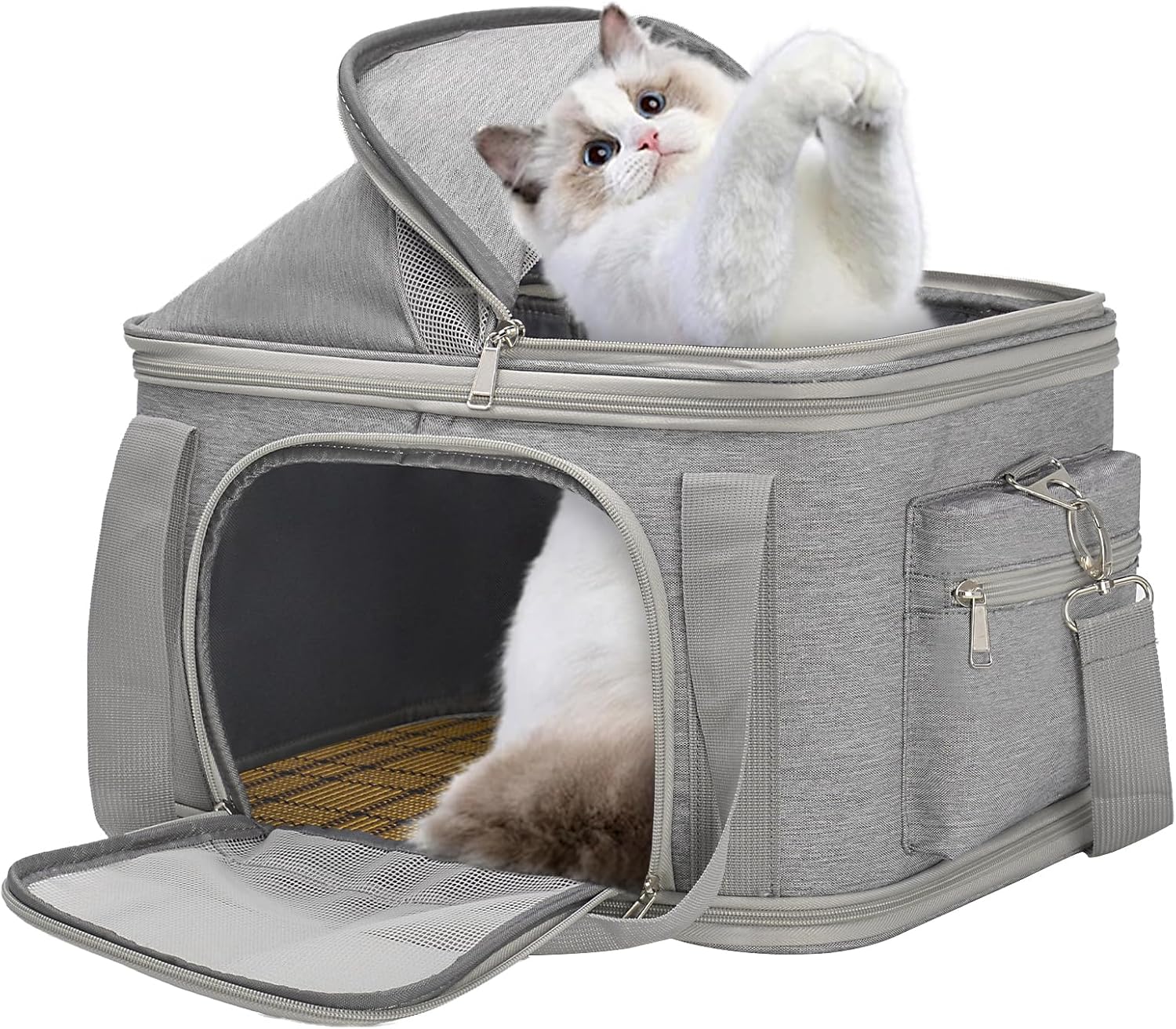 Thumbnail 6 de Expandable Pet Carrier, 16.2 x 11.4 x 13 in.