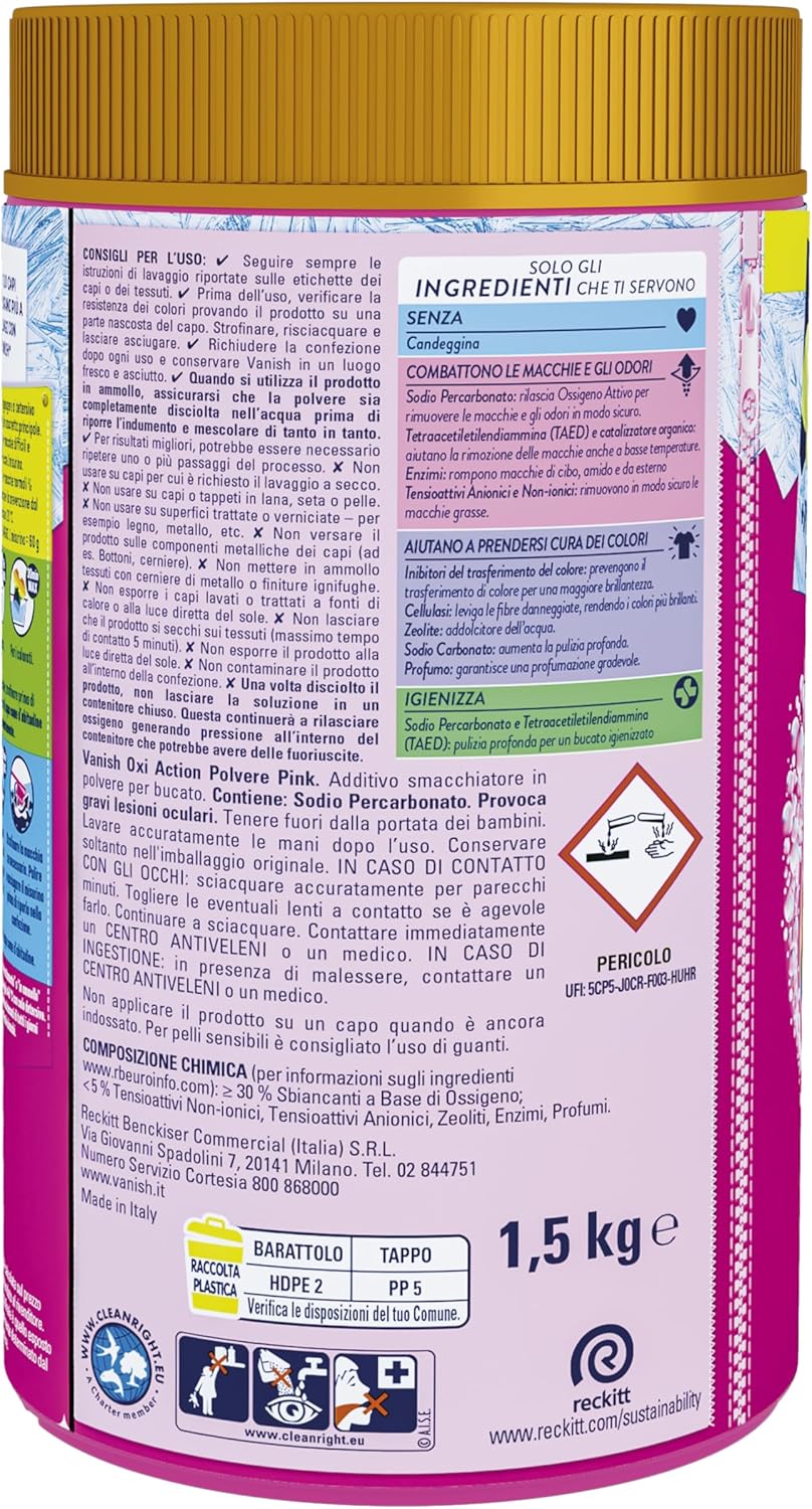 Thumbnail 1 de Vanish Oxi Action Multipower polvere smacchiatore 1,5 kg
