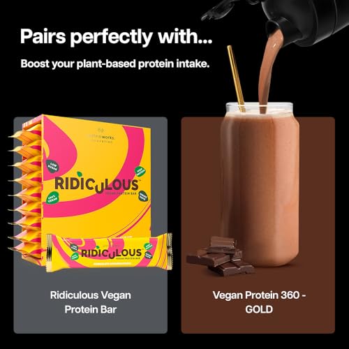 Thumbnail 6 de Protein Works Vegan Protein 360 - GOLD, Chocolate Silk, 1kg