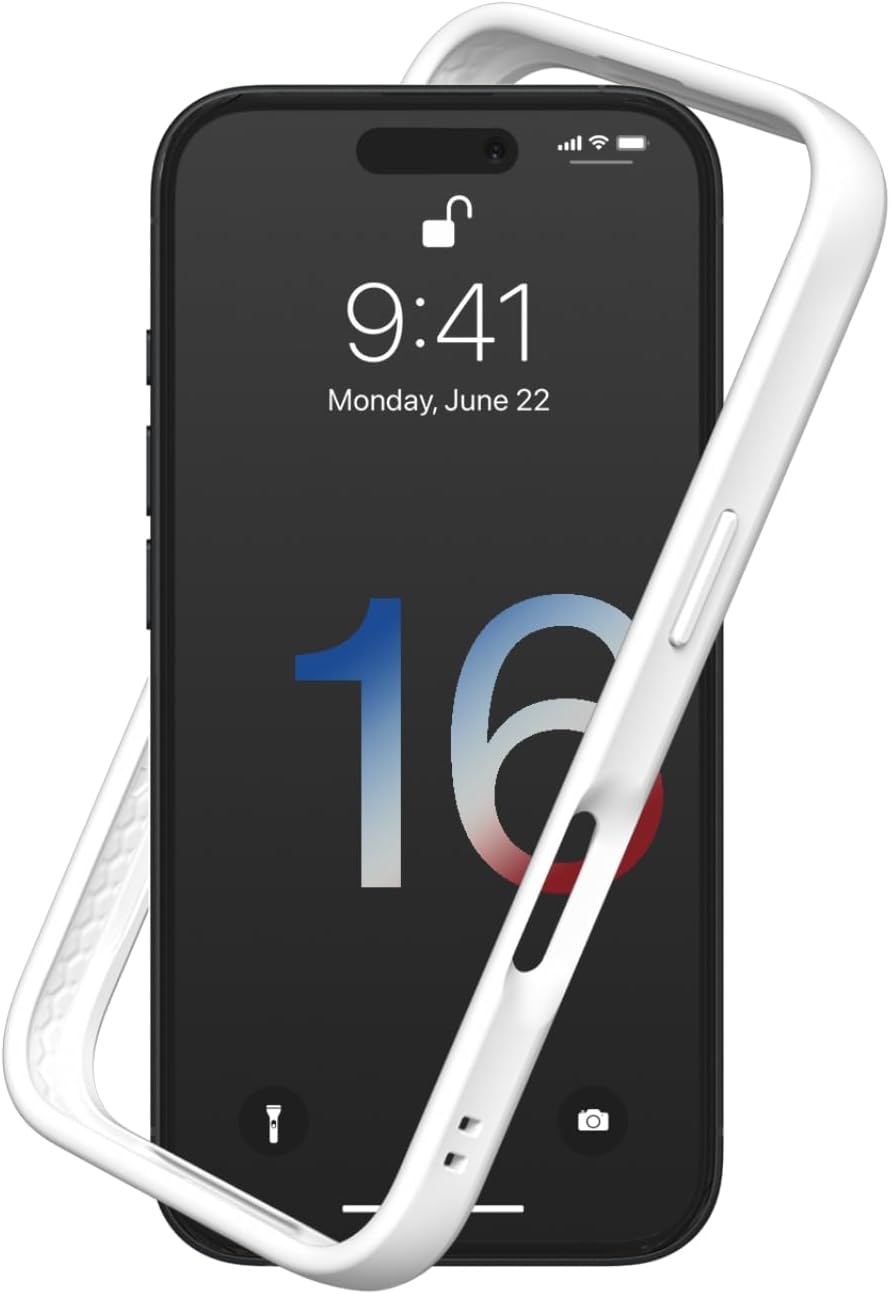 Thumbnail 6 de RHINOSHIELD CrashGuard Bumper Case for iPhone 16 Pro Max (Black) – slim shock protection