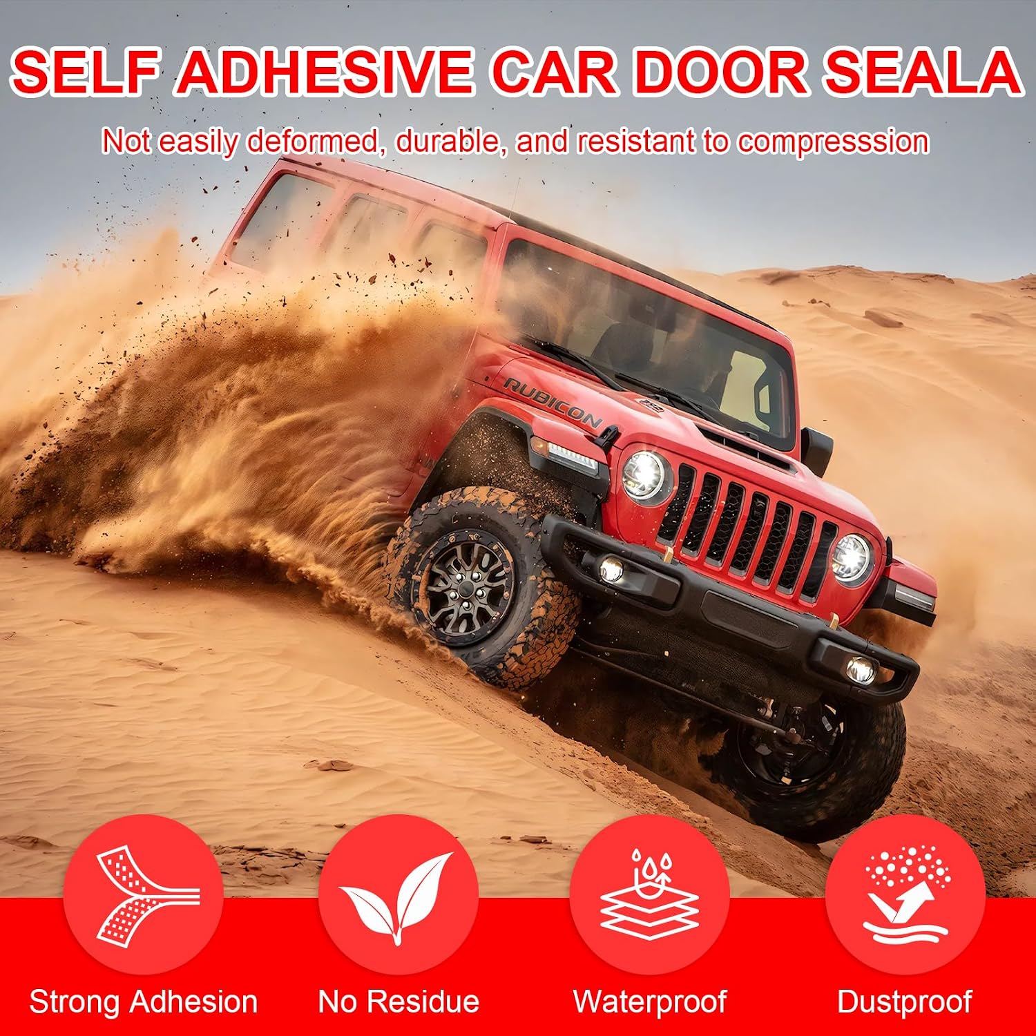 Thumbnail 3 de D-shape car door seal strip 13m