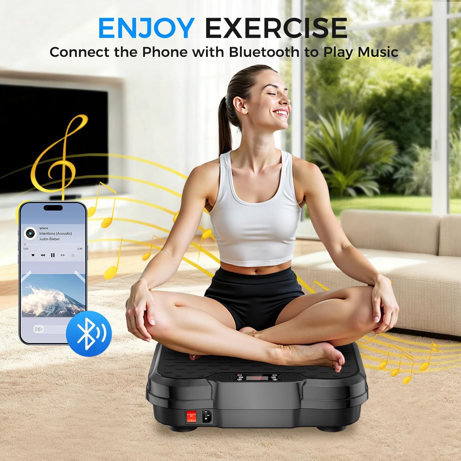 Detalle 2 de Vibration Plate Exercise Machine 450 lbs