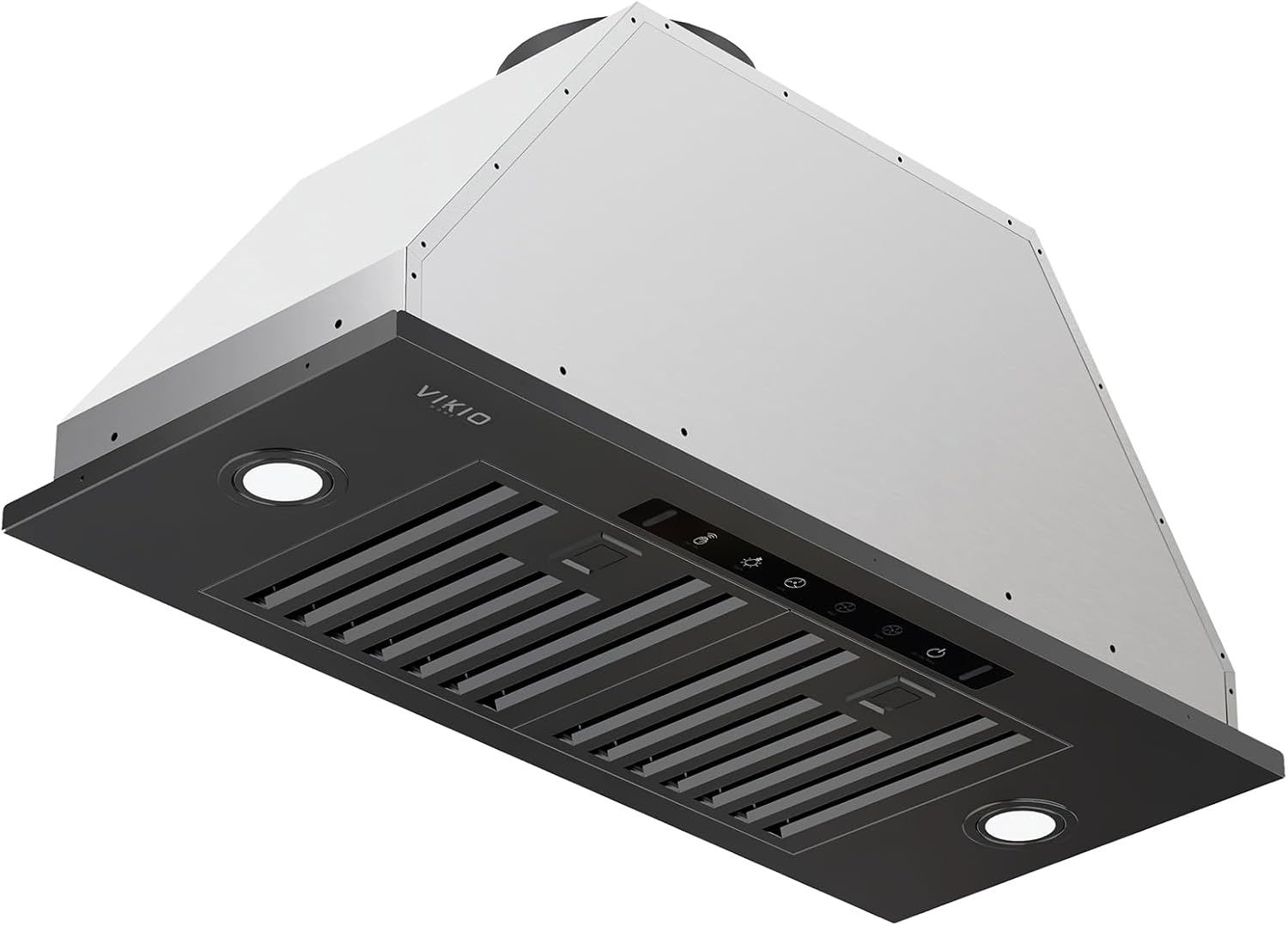 Detalle de VIKIO HOME 30-Inch Built-In Range Hood, 980 CFM, Gesture & Touch Controls