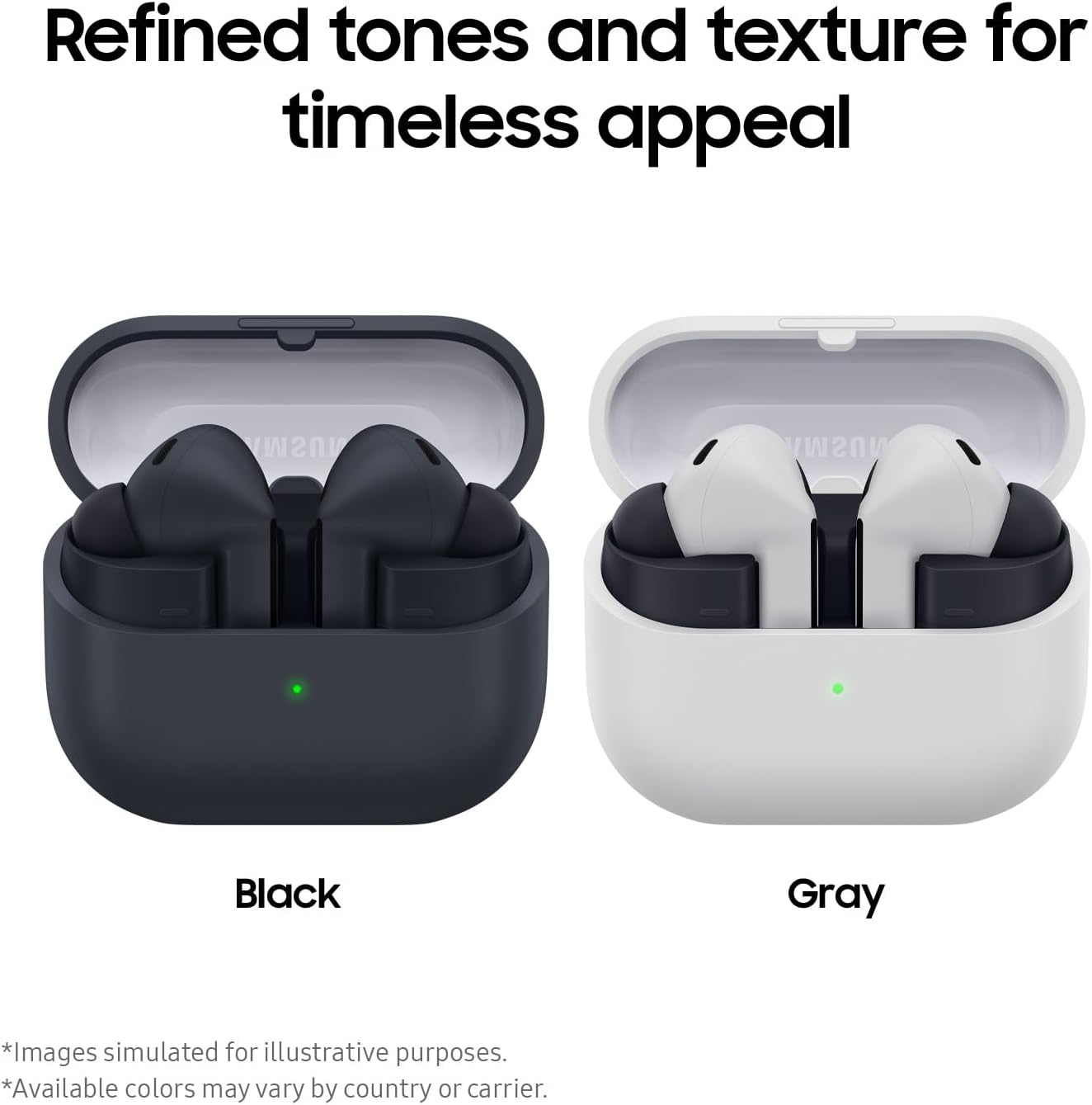 Detalle de Samsung Galaxy Buds3 FE wireless earbuds, Black