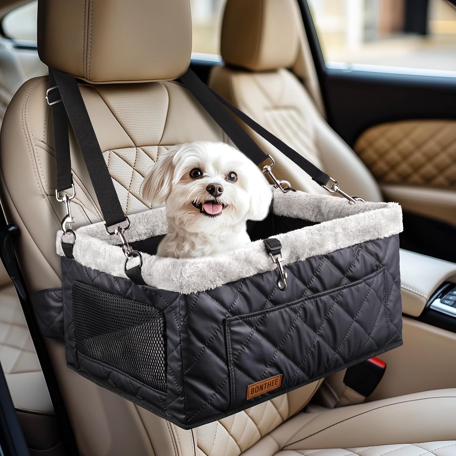 Detalle de Dog Booster Car Seat for Small Dogs